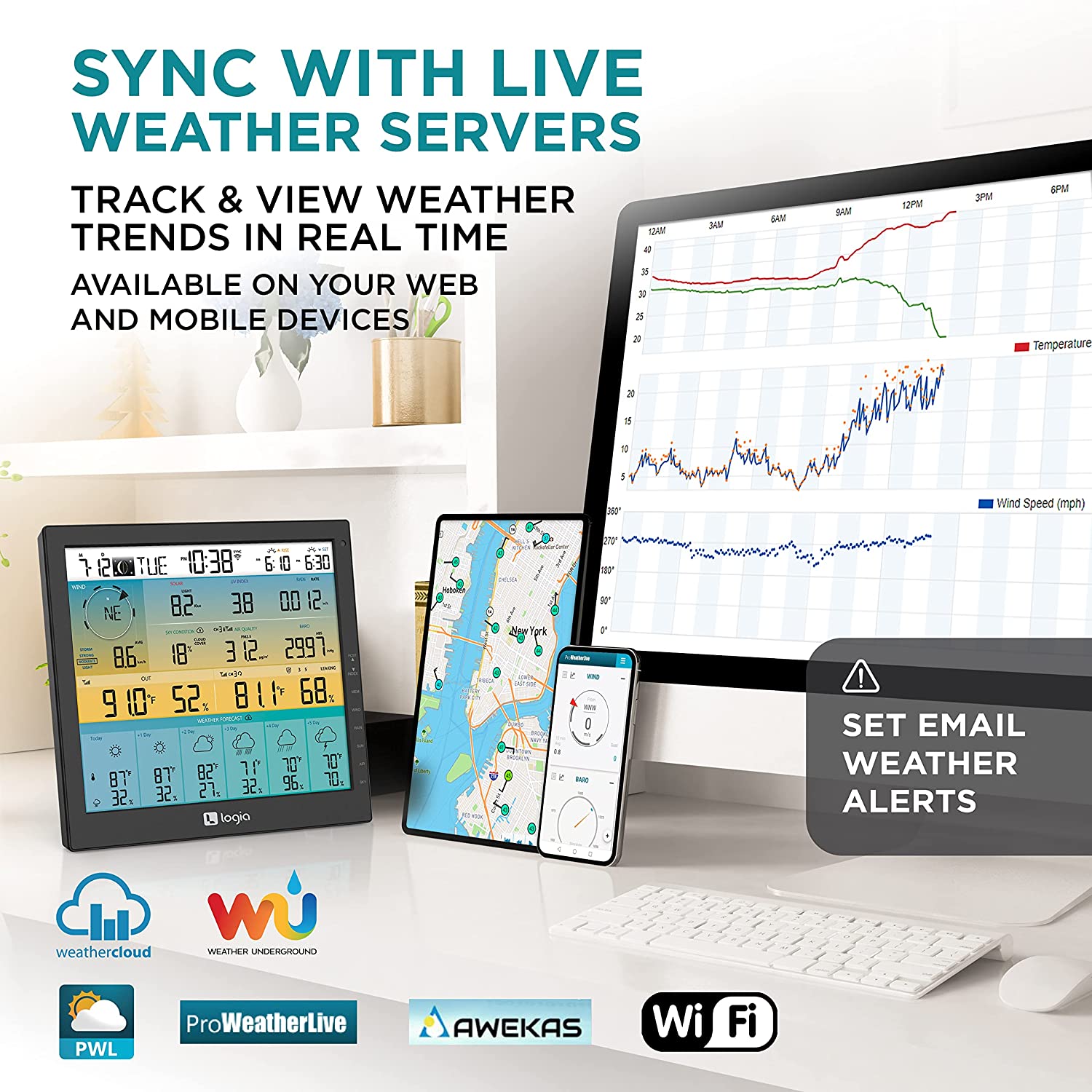 Logia 7-in-1 Weather Station 6-Day Forecast • South Africa
